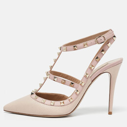 Valentino: Розовые туфли  Rockstud