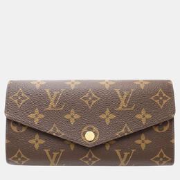 Louis Vuitton: Коричневый кошелёк 