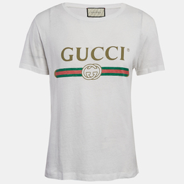 Gucci: Белая футболка 