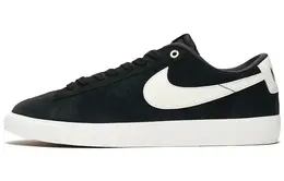 Nike: Чёрные кеды  Blazer Low