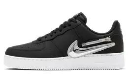 Nike: Чёрные кеды  Air Force 1 Low