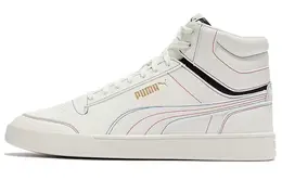 PUMA: Бежевые кеды 