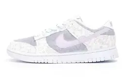 Nike: Белые кеды  Dunk Low