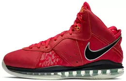 Nike: Красные кроссовки  Lebron 8