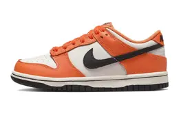 Nike: Белые кеды  Dunk Low