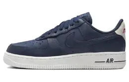 Nike: Синие кеды  Air Force 1 Low