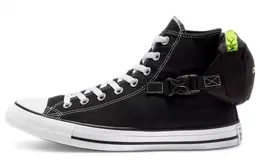 Converse: Чёрные кеды  Chuck Taylor All Star