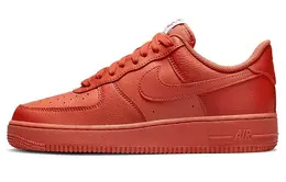 Nike: Оранжевые кеды  Air Force 1 Low