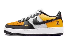 Nike: Оранжевые кеды  Air Force 1 Low