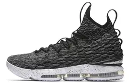 Nike: Чёрные кроссовки  Lebron 15