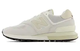 New Balance: Бежевые кроссовки  574