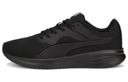 PUMA: Чёрные кроссовки 