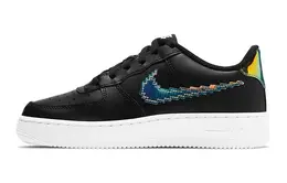 Nike: Чёрные кеды  Air Force 1 Low