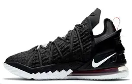 Nike: Чёрные кроссовки  Lebron 18