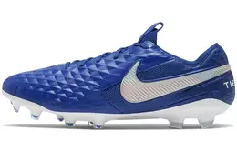 Nike: Синие кроссовки 