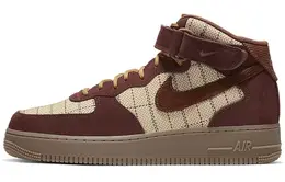 Nike: Коричневые кеды  Air Force 1