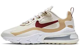 Nike: Бежевые кроссовки  Air Max 270 React