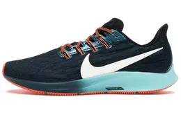 Nike: Синие кроссовки 