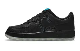 Nike: Чёрные кеды  Air Force 1 Low