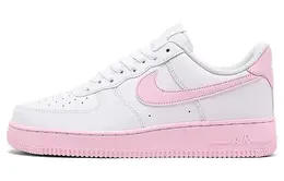 Nike: Розовые кеды  Air Force 1