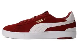 PUMA: Красные кеды  Suede