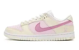 Nike: Жёлтые кеды  Dunk Low