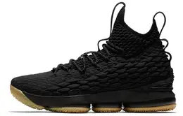 Nike: Чёрные кроссовки  Lebron 15