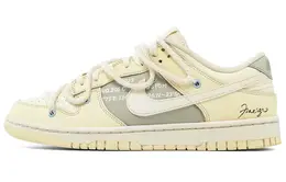 Nike: Жёлтые кеды  Dunk Low Retro