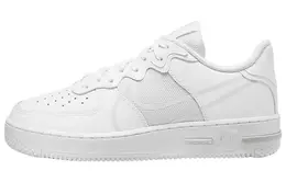 Nike: Белые кеды  Air Force 1 React