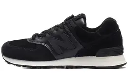 New Balance: Чёрные кроссовки  574