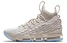 Nike: Бежевые кроссовки  Lebron 15