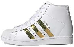 adidas: Белые кеды  Superstar Up