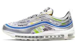 Nike: Серебристые кроссовки  Air Max 97 SE