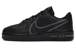 Nike: Чёрные кеды  Air Force 1 Low