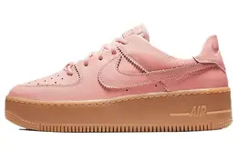 Nike: Розовые кеды  Air Force 1 Low