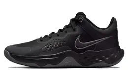 Nike: Чёрные кроссовки 