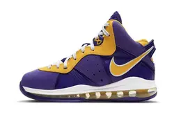 Nike: Синие кроссовки  Lebron 8