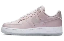 Nike: Розовые кеды  Air Force 1