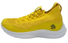 UNDER ARMOUR: Жёлтые кроссовки  Curry 8