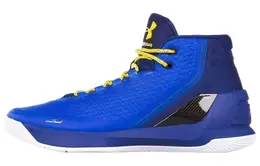 UNDER ARMOUR: Синие кроссовки  Curry 3