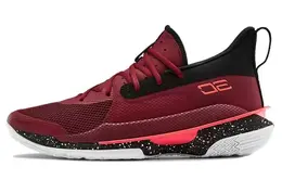 UNDER ARMOUR: Бордовые кроссовки  Curry 7