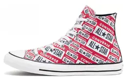 Converse: Красные кеды  Chuck Taylor All Star Hi