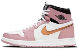 Jordan: Розовые кеды  Air Jordan 1 Zoom