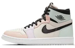 Jordan: Бежевые кеды  Air Jordan 1 Zoom