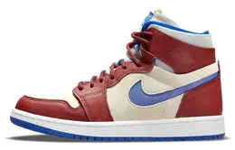 Jordan: Красные кеды  Air Jordan 1 Zoom