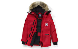 Canada Goose: Красный пуховик 