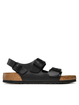 Birkenstock: Чёрные сандалии 