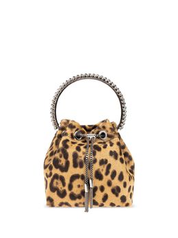 Jimmy Choo: Бежевая сумка  Bon Bon