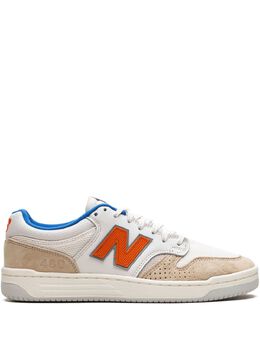 New Balance: Коричневые кроссовки  480