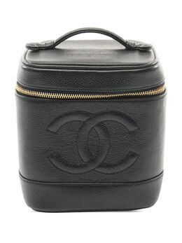 CHANEL Pre-Owned: Чёрная сумка 